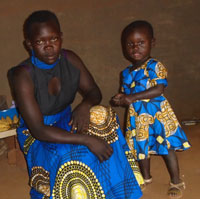 Concy and her daughter